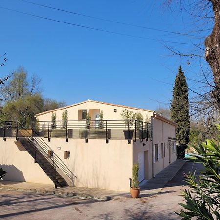 Villa L'Abaguie-Charmant Logement Au Calme Entre Mer Et Montagne Cagnes-sur-Mer Ngoại thất bức ảnh