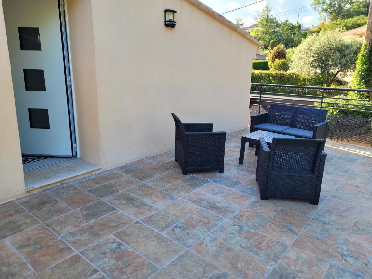 Villa L'Abaguie-Charmant Logement Au Calme Entre Mer Et Montagne Cagnes-sur-Mer Ngoại thất bức ảnh